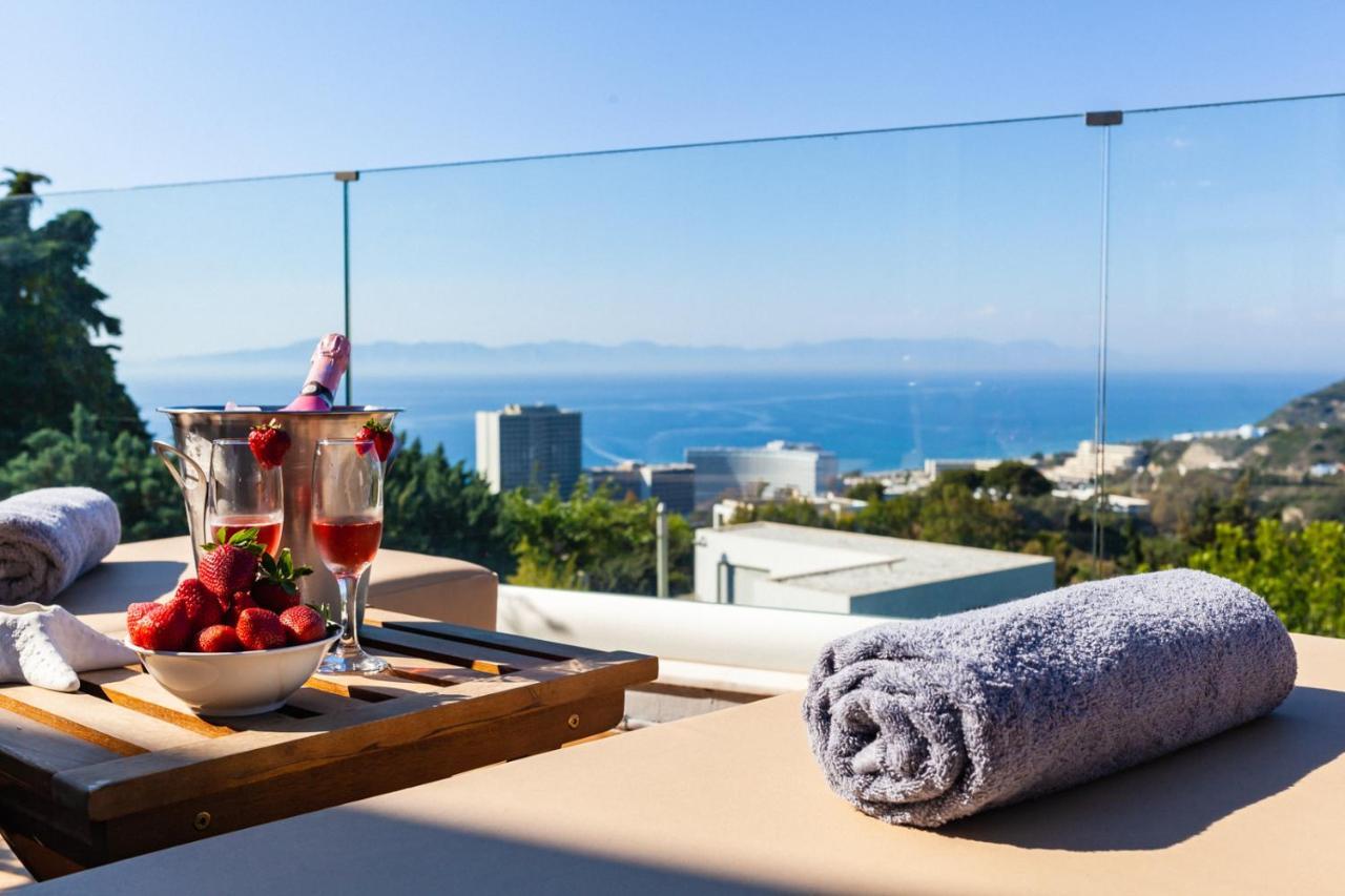 Апартаменти Flyviewflatsgold Privatehottub With Seaview Іксія Екстер'єр фото