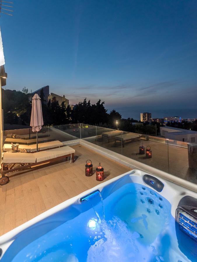 Апартаменти Flyviewflatsgold Privatehottub With Seaview Іксія Екстер'єр фото